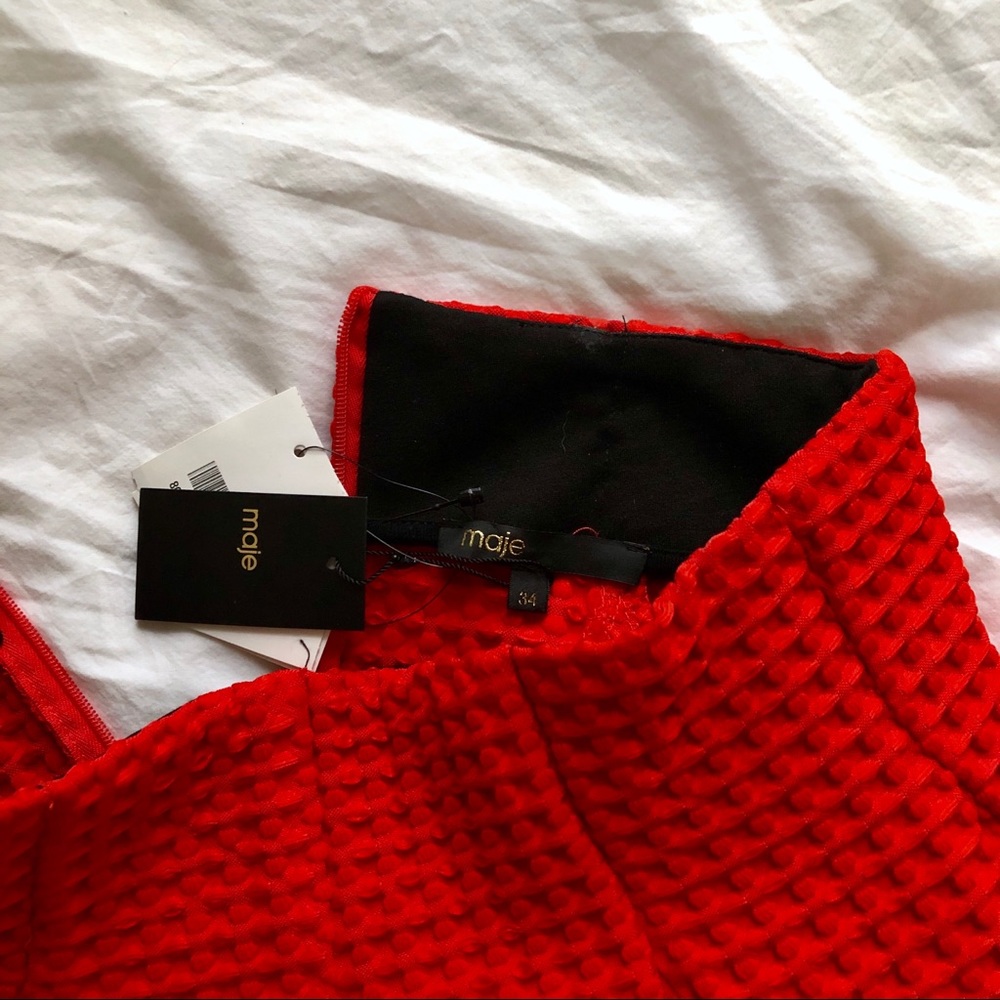 NWT Maje Jamila matelassé mini skirt - Picture 2 of 5